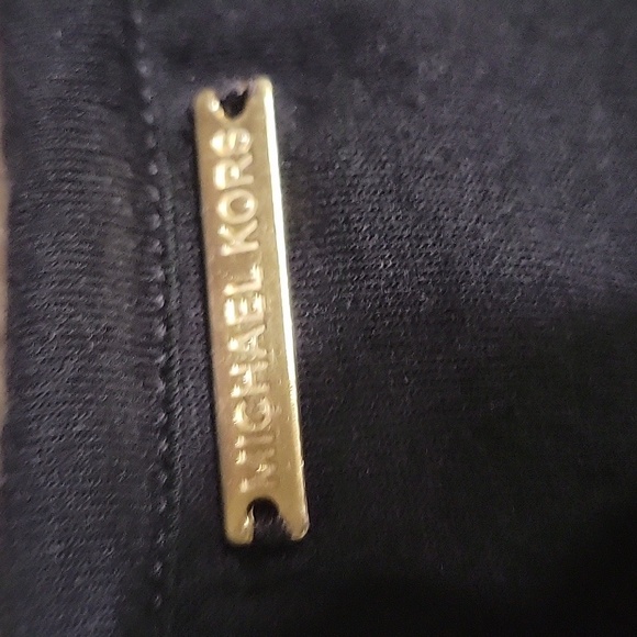 MICHAEL Michael Kors Black Top with Eyelet Sleeves - Picture 5 of 5